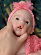 Image of Reborn Baby Dolls 18Inch Open Mouth Meadow Bebe Girl Reborn Baby Doll