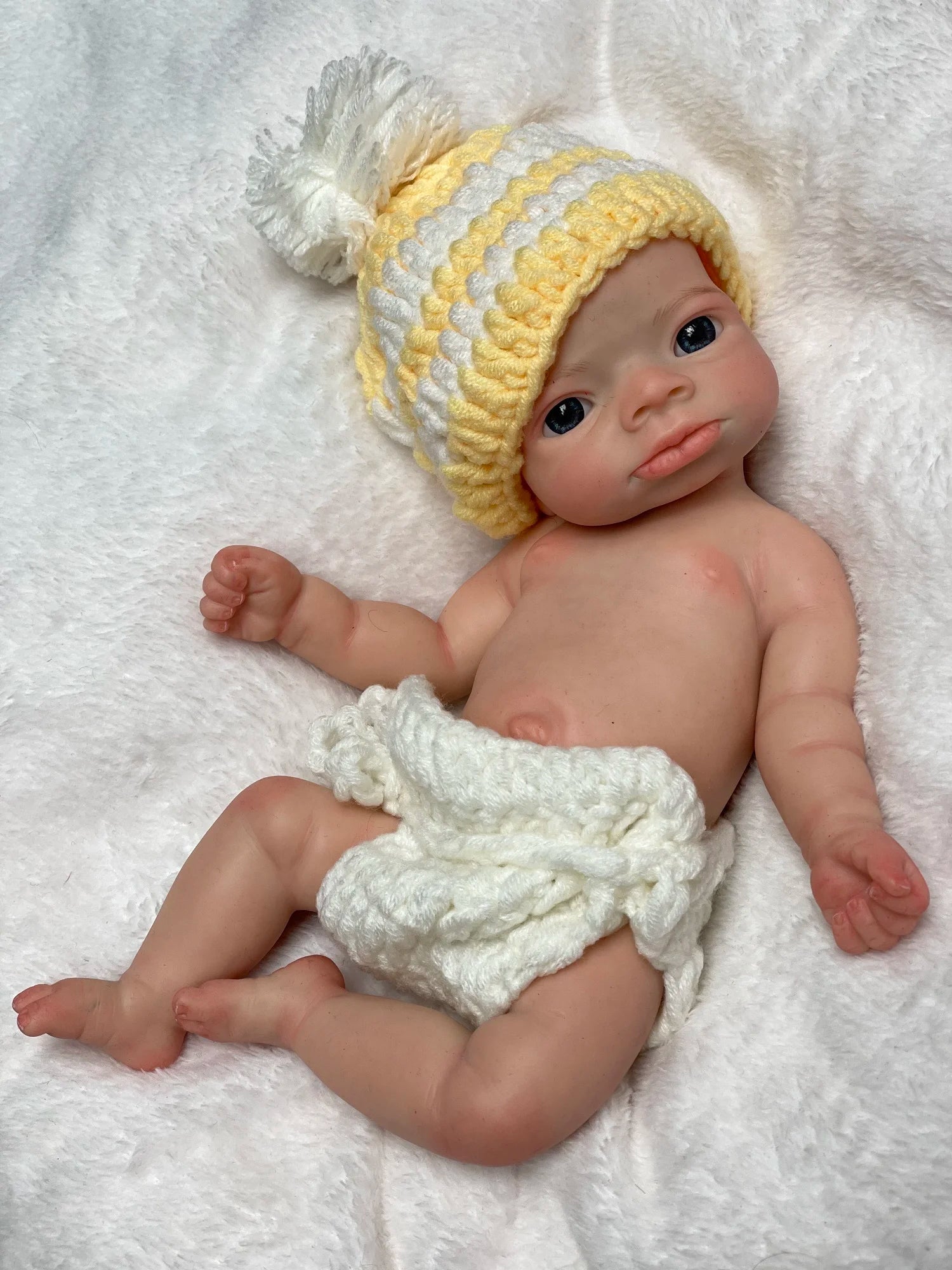 Image of Reborn Baby Dolls 11 Styles/ 26Cm Waterproof Close/Open Solid