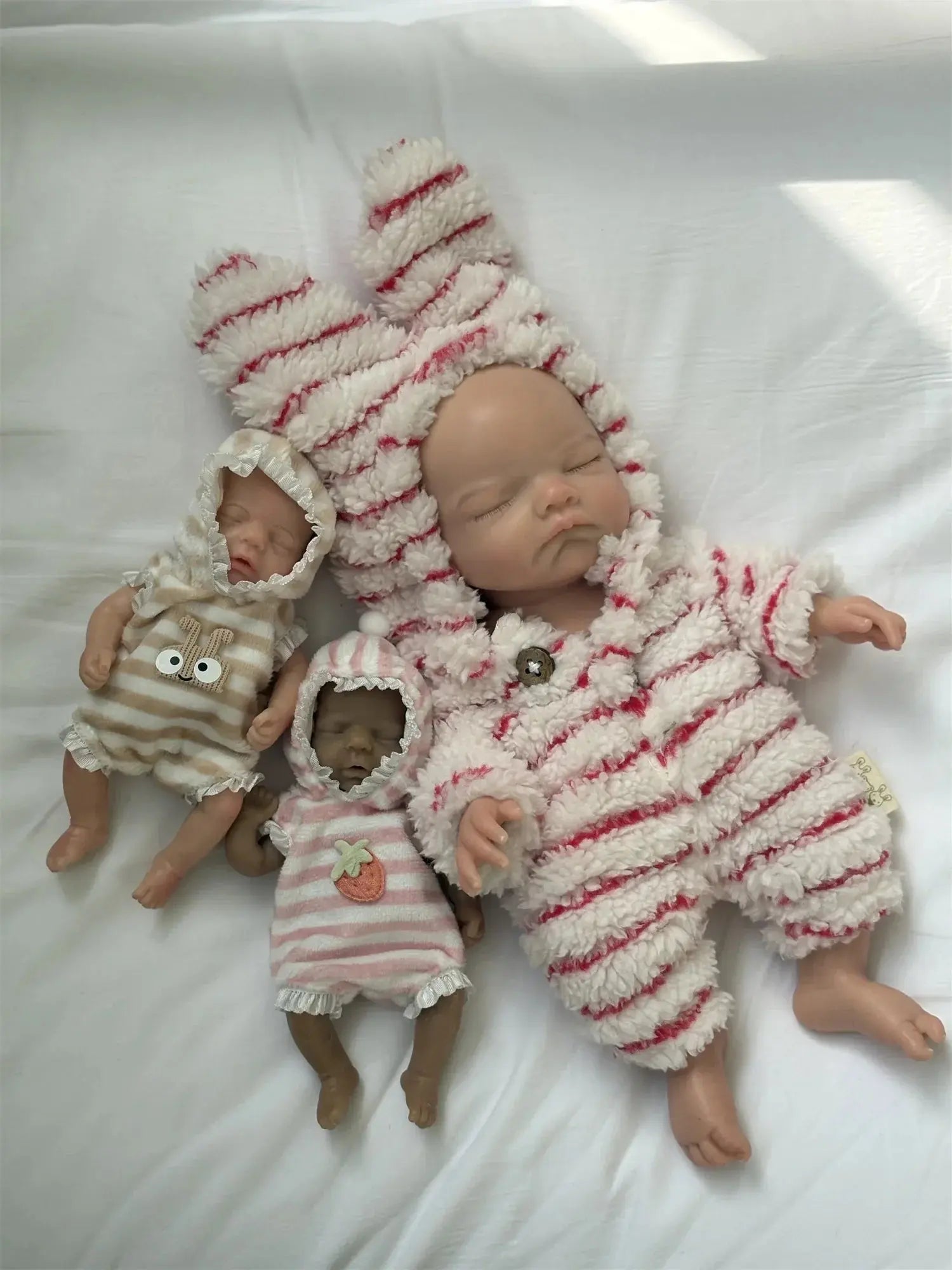 Image of Reborn Baby Dolls 2Styles/26Cm Waterproof Whole Body Silicone Bebe