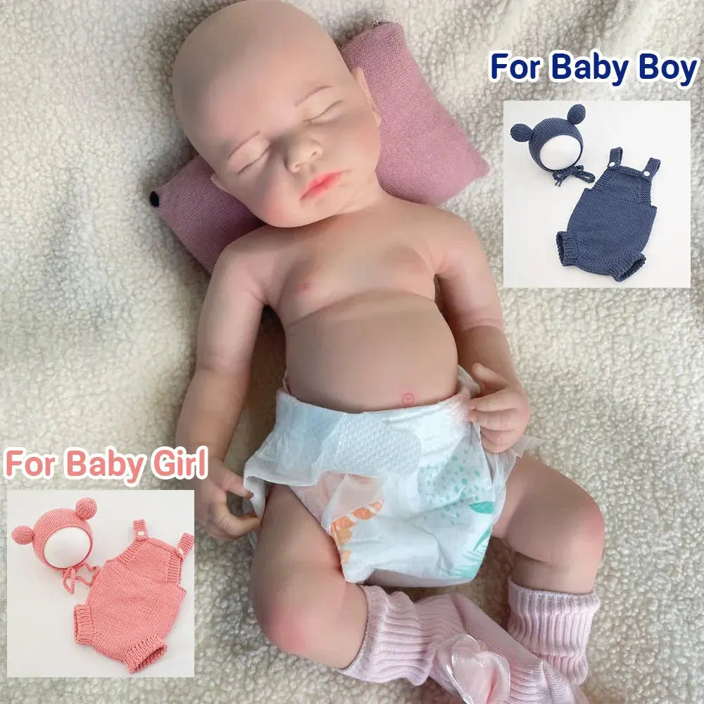 Image of Reborn Baby Dolls 20" Full Body Silicone Reborn Baby Boy/Girl Doll