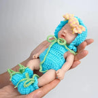 Image of Reborn Baby Dolls 7 Inch Mini Baby Reborn Dolls Handmade Boy