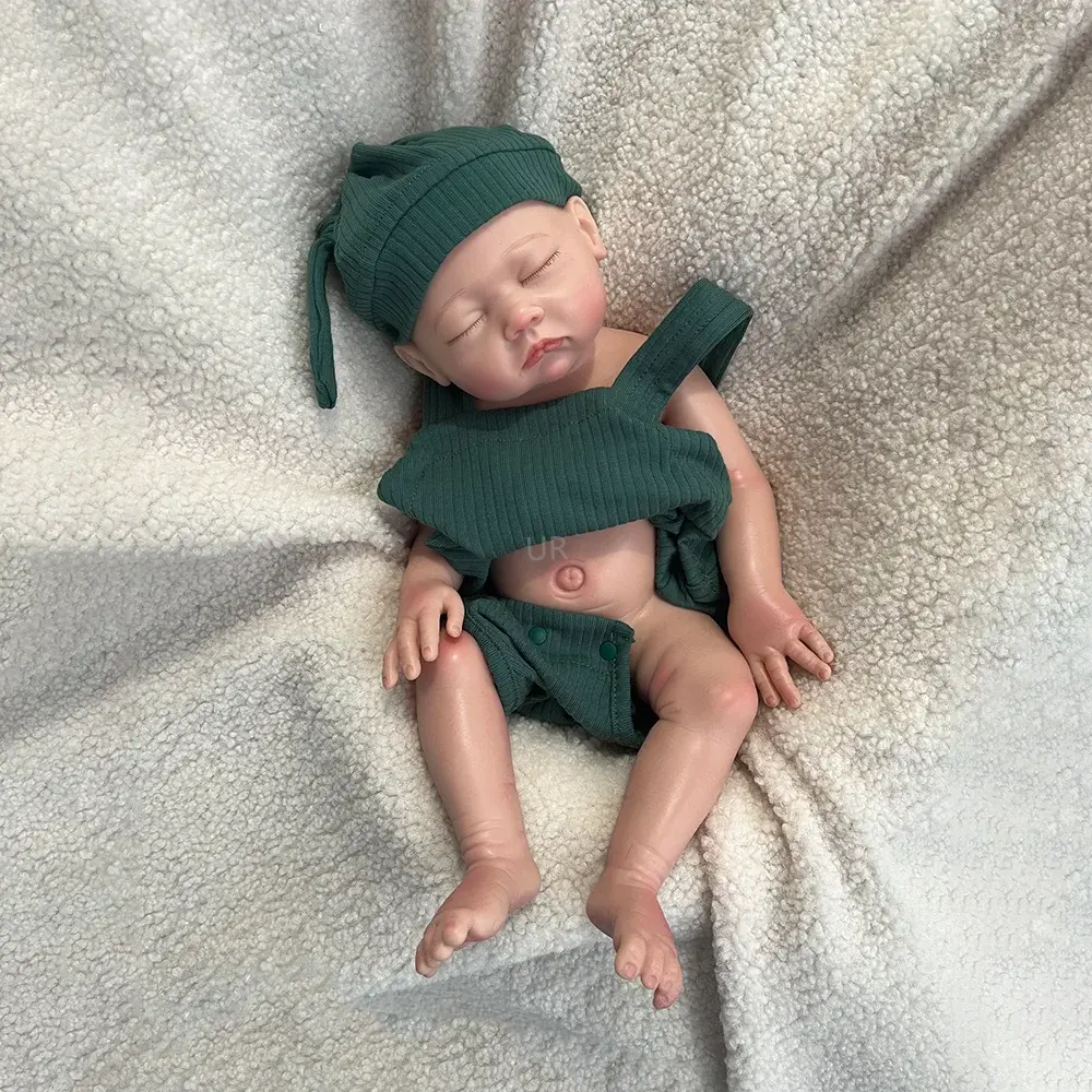 Image of Reborn Baby Dolls 18" Silicone Reborn Baby Dolls Girl Perfect Kids
