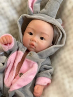 Image of Reborn Baby Dolls 25Cm Silicone Boy Reborn Dolls Full Body Soft Solid