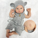 Image of Reborn Baby Dolls 42Cm 17 Inch Full-Body Soft Silicone Reborn Doll