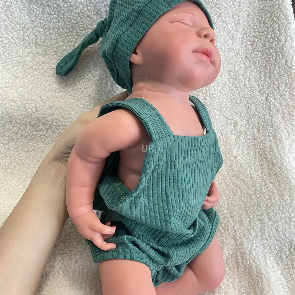 Image of Reborn Baby Dolls Realisitc Boy 18 Inch Doll Weighted Kids Gift Set