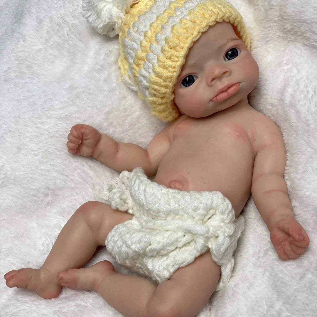 Image of Reborn Baby Dolls 11 Styles/ 26Cm Waterproof Close/Open Solid