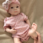 Image of Reborn Baby Dolls 19Inch Realistic Silicone Reborn Baby Girl Bettie