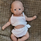 Image of Reborn Baby Dolls 2Styles/10Inch Washable Full Body Silicone Bebe