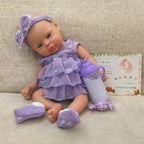 Image of Reborn Baby Dolls 33Cm Silicone Girl Reborn Doll Painted Full Body