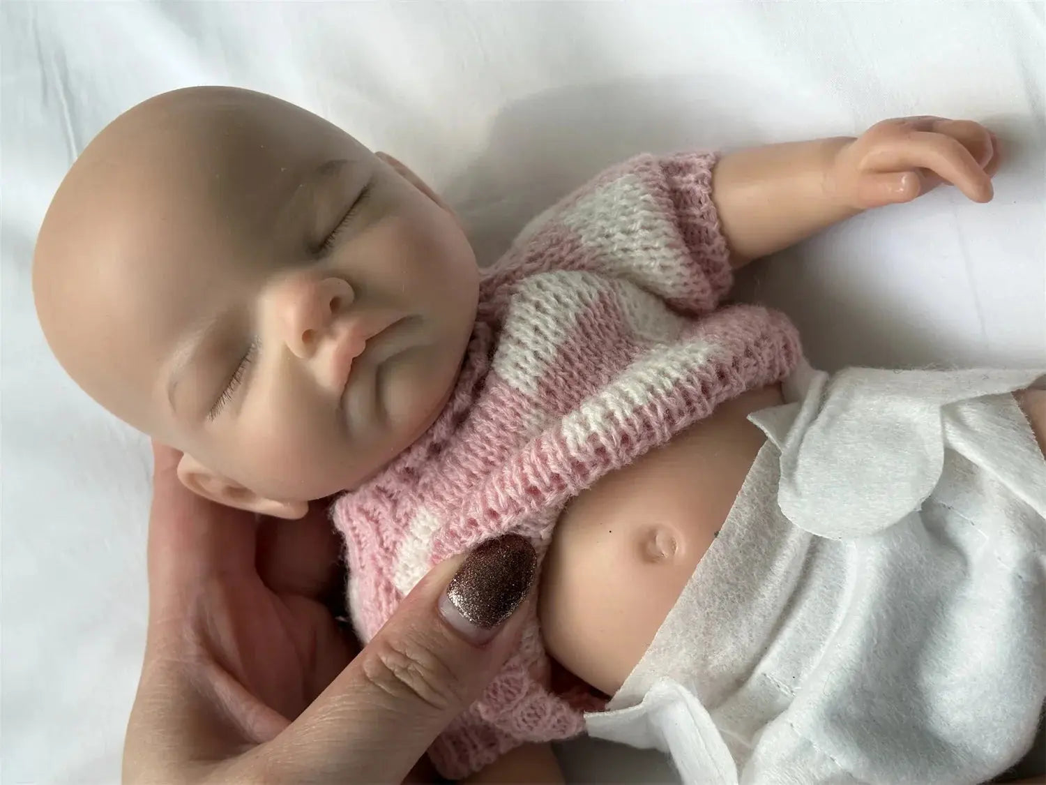 Image of Reborn Baby Dolls 2Styles/26Cm Waterproof Whole Body Silicone Bebe
