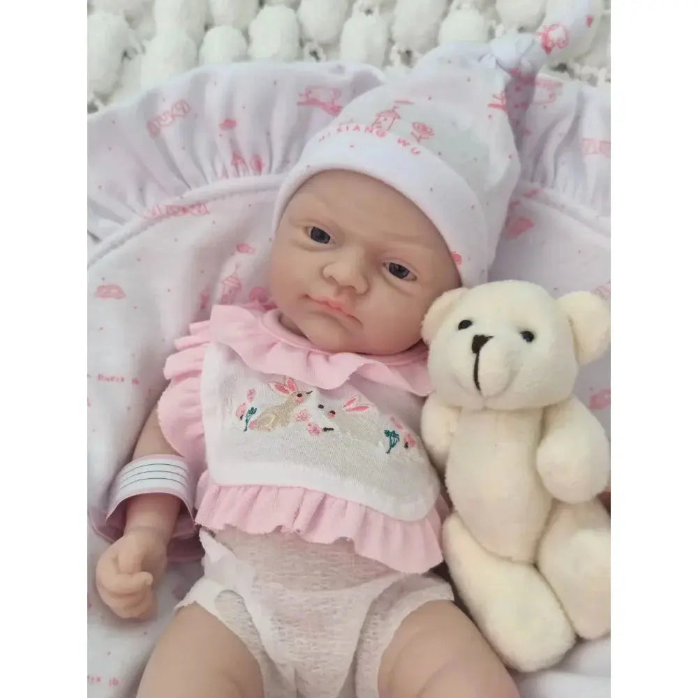 Image of Reborn Baby Dolls 12 Inches Soft Silicone Reborn Baby Doll Boy -