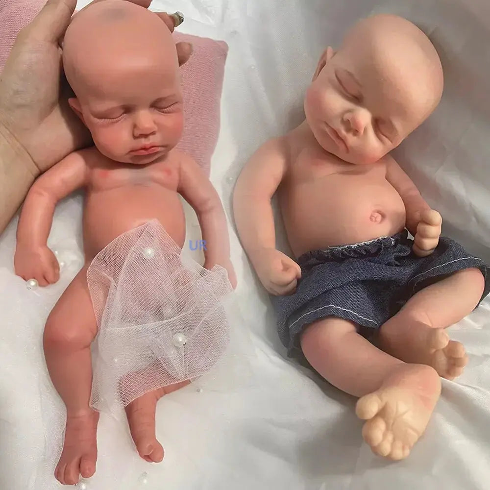 Image of Reborn Baby Dolls Kids Parent Gift Soft 13" Ifelike Silicone Reborn