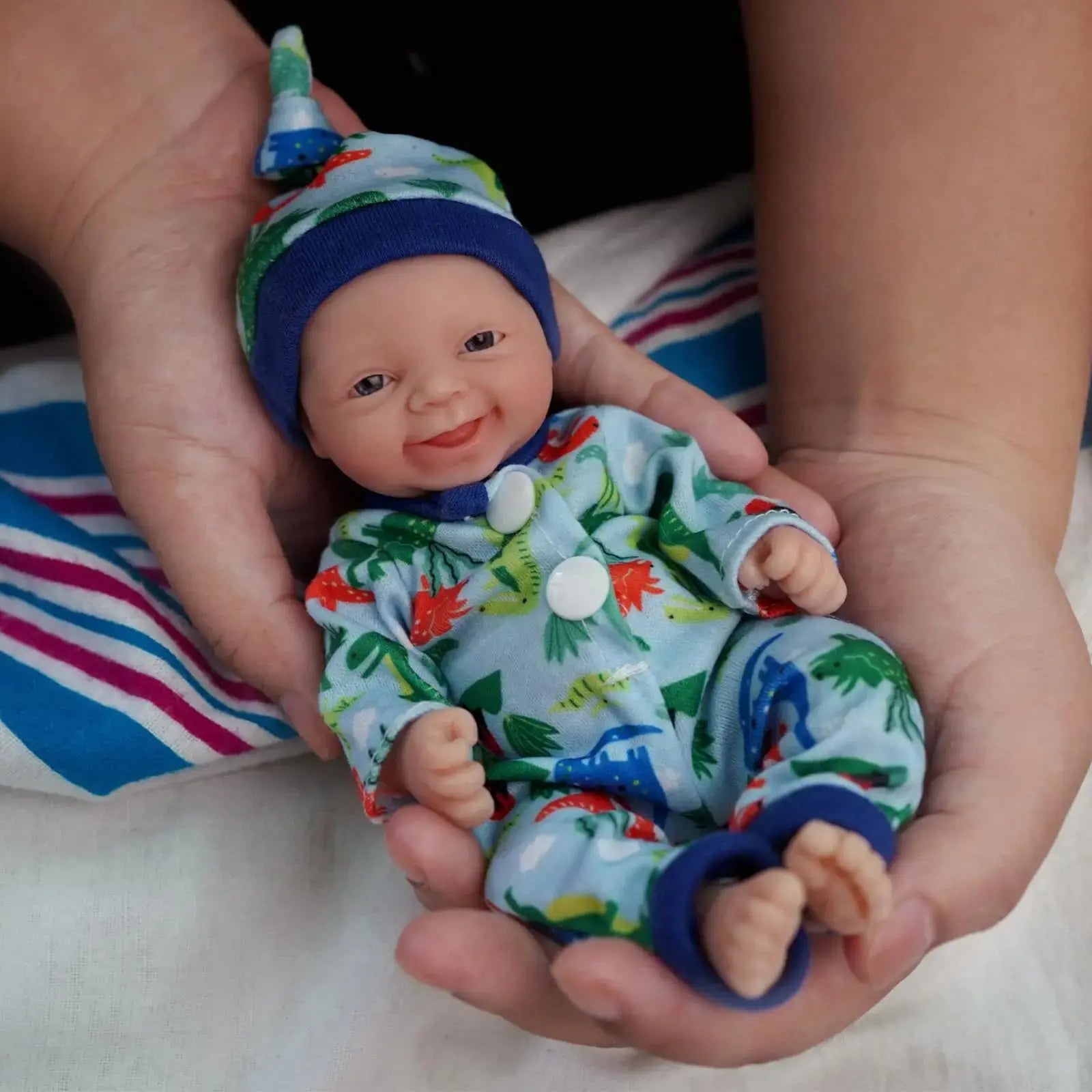 Image of Reborn Baby Dolls 7 Inch Mini Reborn Baby Dolls,Silicone Full Body