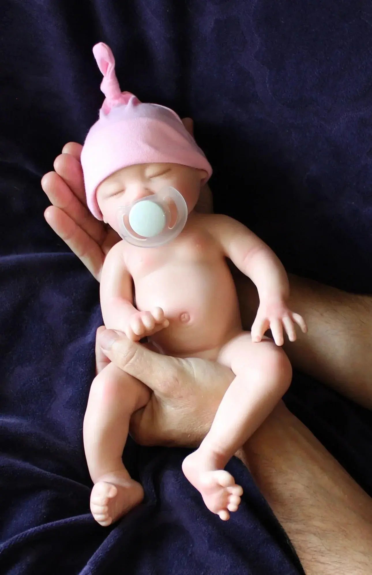 Image of Reborn Baby Dolls Can Drink And Wet 33Cm Washable Solid Silicone Bebe