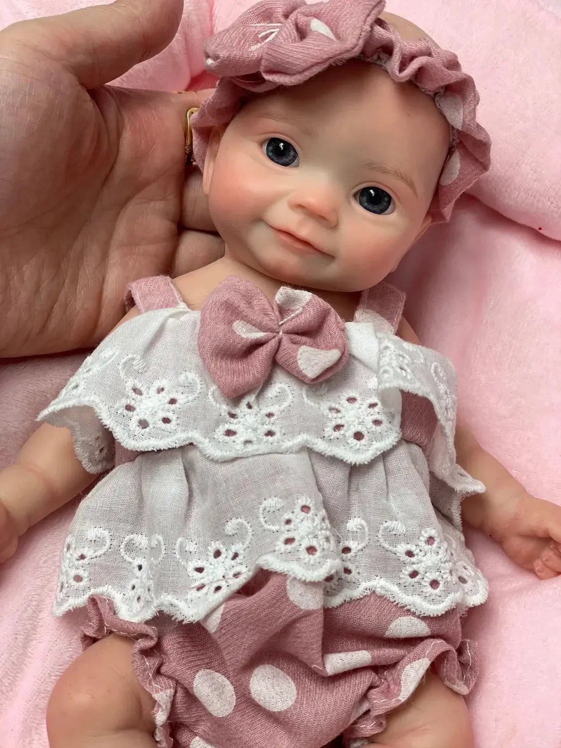 Image of Reborn Baby Dolls 26Cm Cute Maddie Waterproof Reborn Baby Girl With