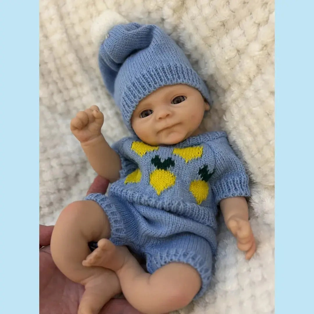 Image of Reborn Baby Dolls 33Cm Washable Coco Full Body Silicone Bebe Reborn