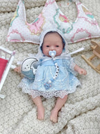 Image of Reborn Baby Dolls Realistic Miniature Babies 7" Full Body Silicone