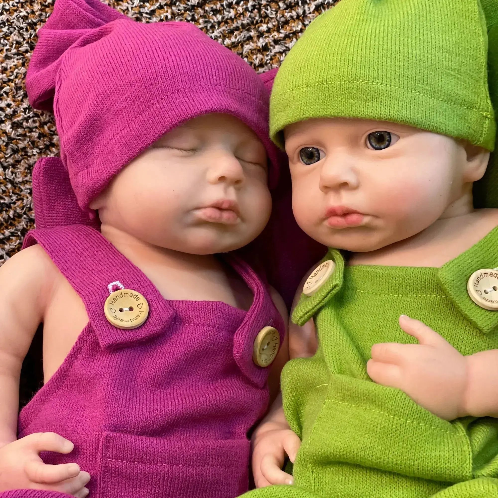 Image of Reborn Baby Dolls 45Cm Boy/Girl Loulou All Silicone Reborn Doll