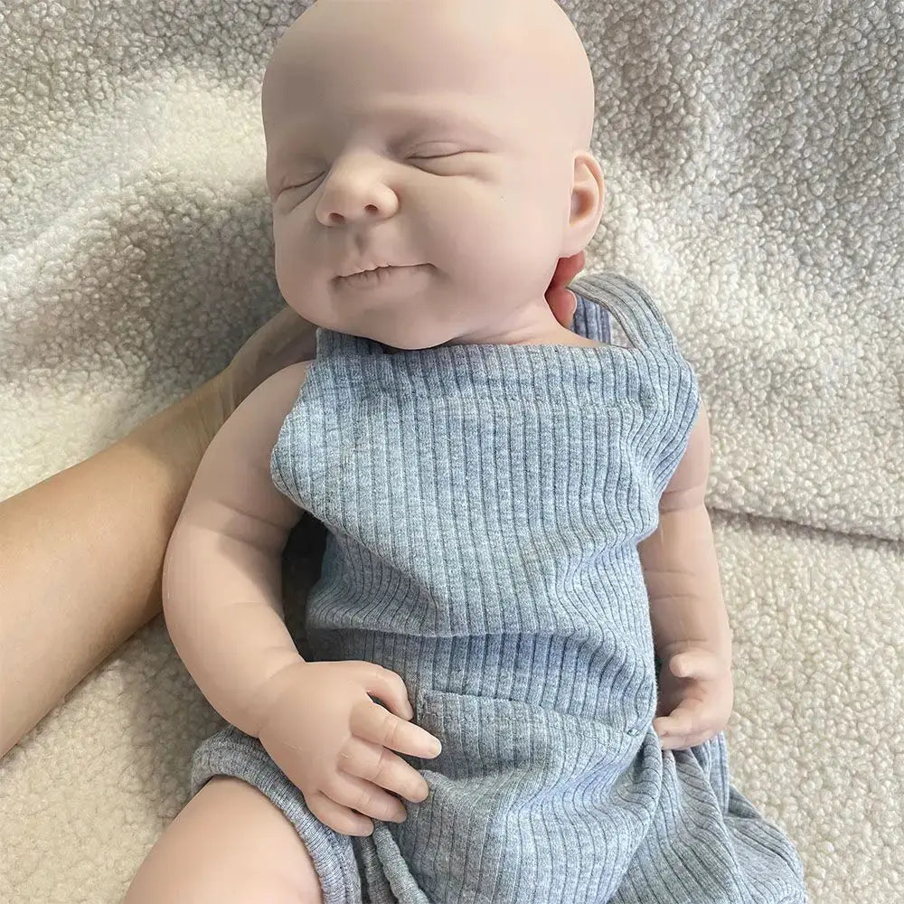 Image of Reborn Baby Dolls Soft Lifelike Silicone Reborn Dolls 19Inch Baby