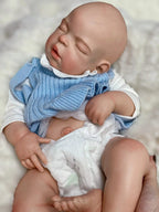 Image of Reborn Baby Dolls 55Cm Washable Solid Silicone Bebe Reborn Girl With
