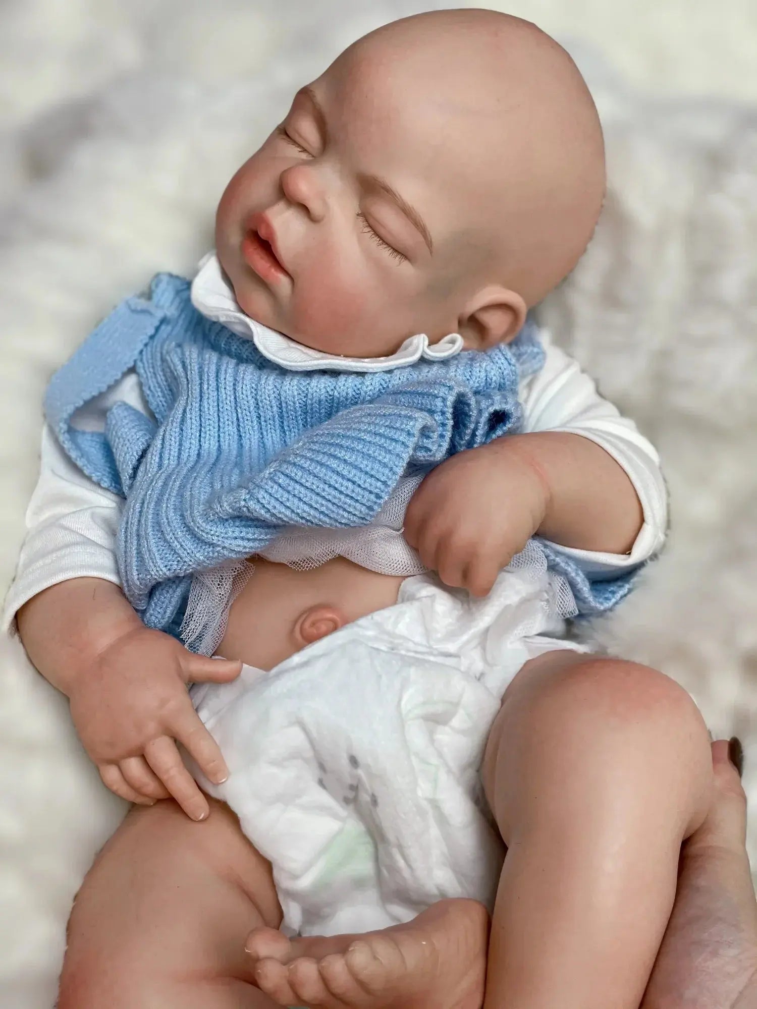Image of Reborn Baby Dolls 55Cm Washable Solid Silicone Bebe Reborn Girl With