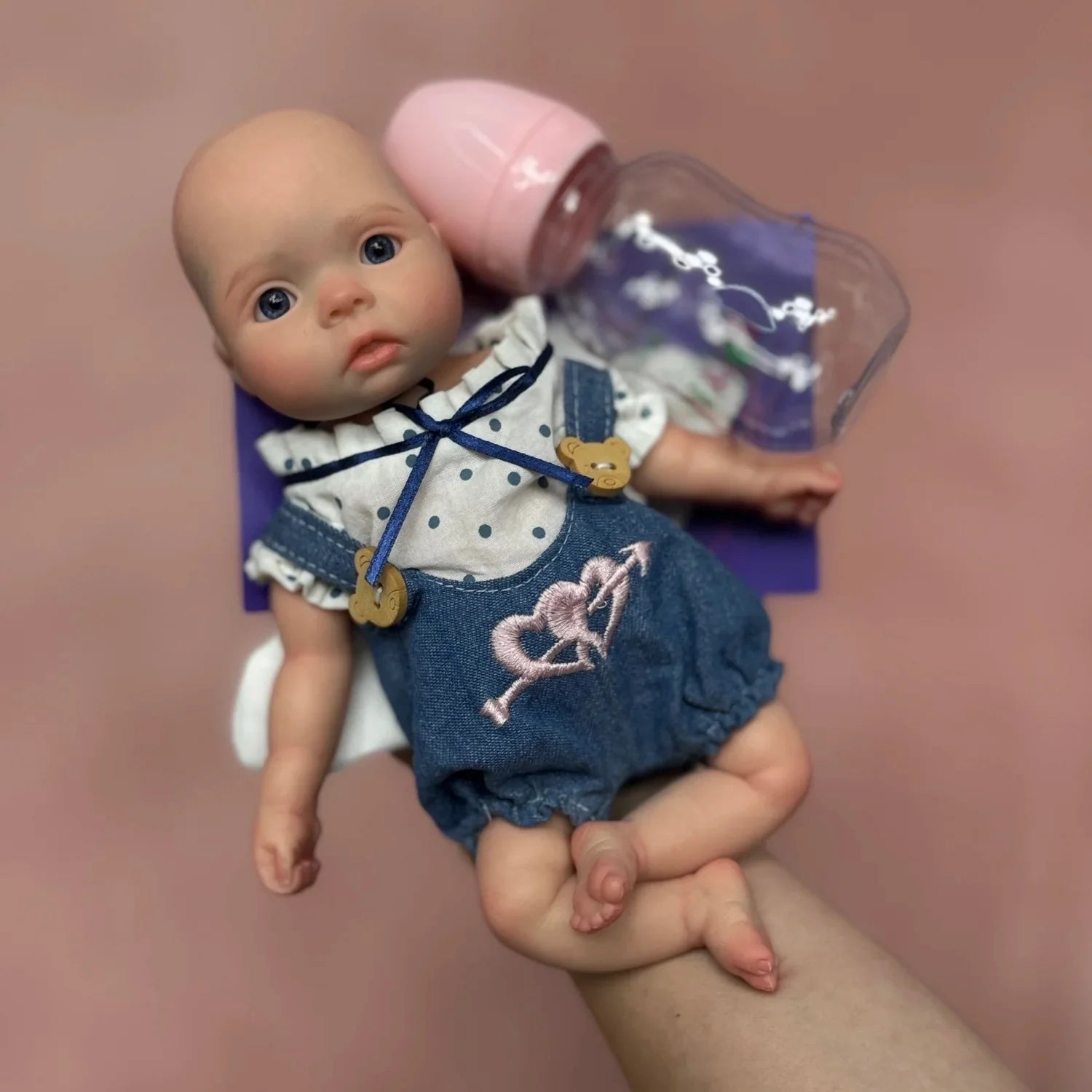 Image of Reborn Baby Dolls 11 Styles/ 26Cm Waterproof Close/Open Solid