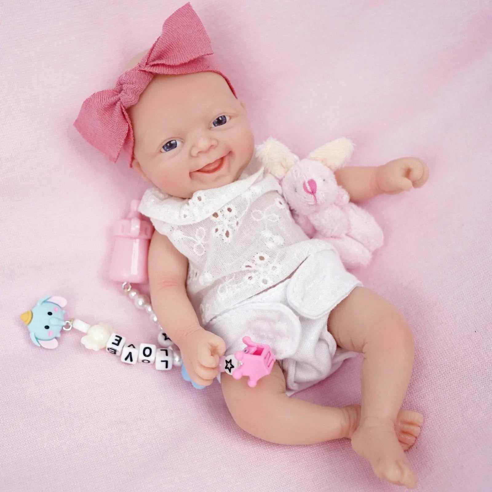 Image of Reborn Baby Dolls 7 Inch Bebe Reborn Mini High Quality Original