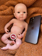 Image of Reborn Baby Dolls 13Inch Cute Girl Bettie Reborn Dolls Open Mouth