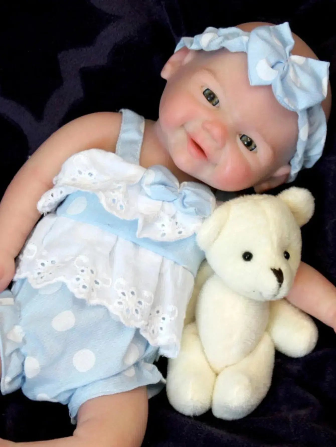 Image of Reborn Baby Dolls 13 Inch Vivienne Silicone Bebe Newborn Baby Doll