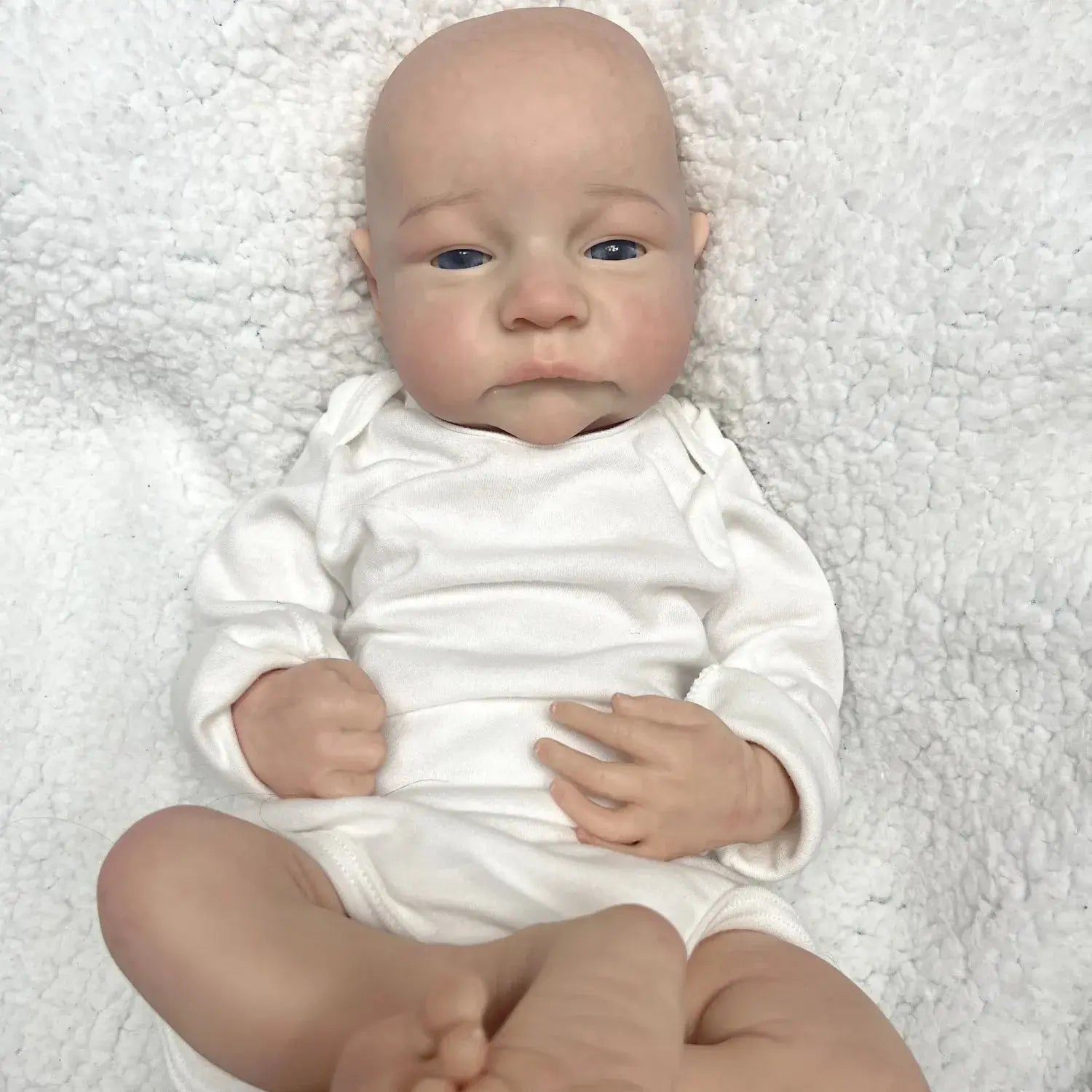 Image of Reborn Baby Dolls 42Cm Silicone Boy Levi Painted/Unpainted Doll Full