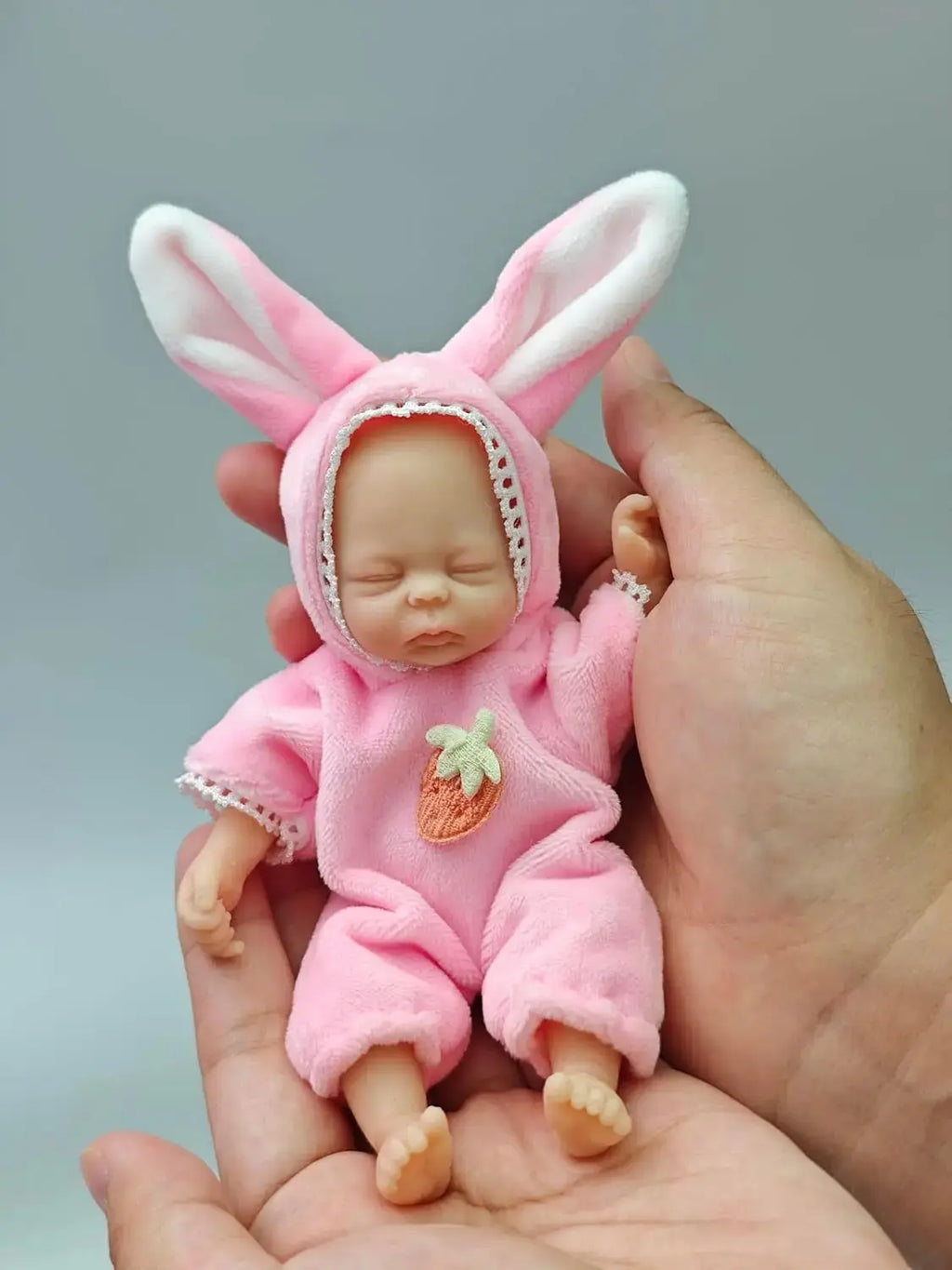 Image of Reborn Baby Dolls Reborn Baby Doll 5.5 Inch Silicone Full Body