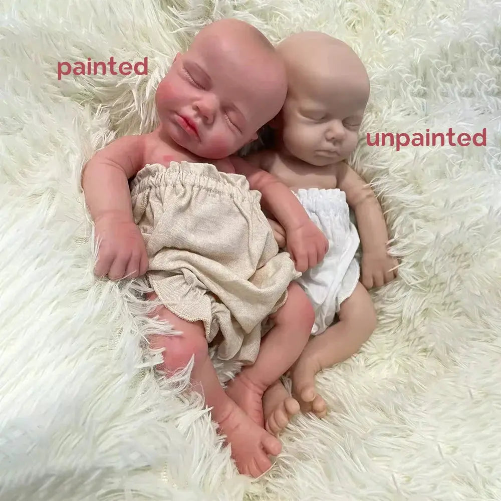 Image of Reborn Baby Dolls Kids Parent Gift Soft 13" Ifelike Silicone Reborn