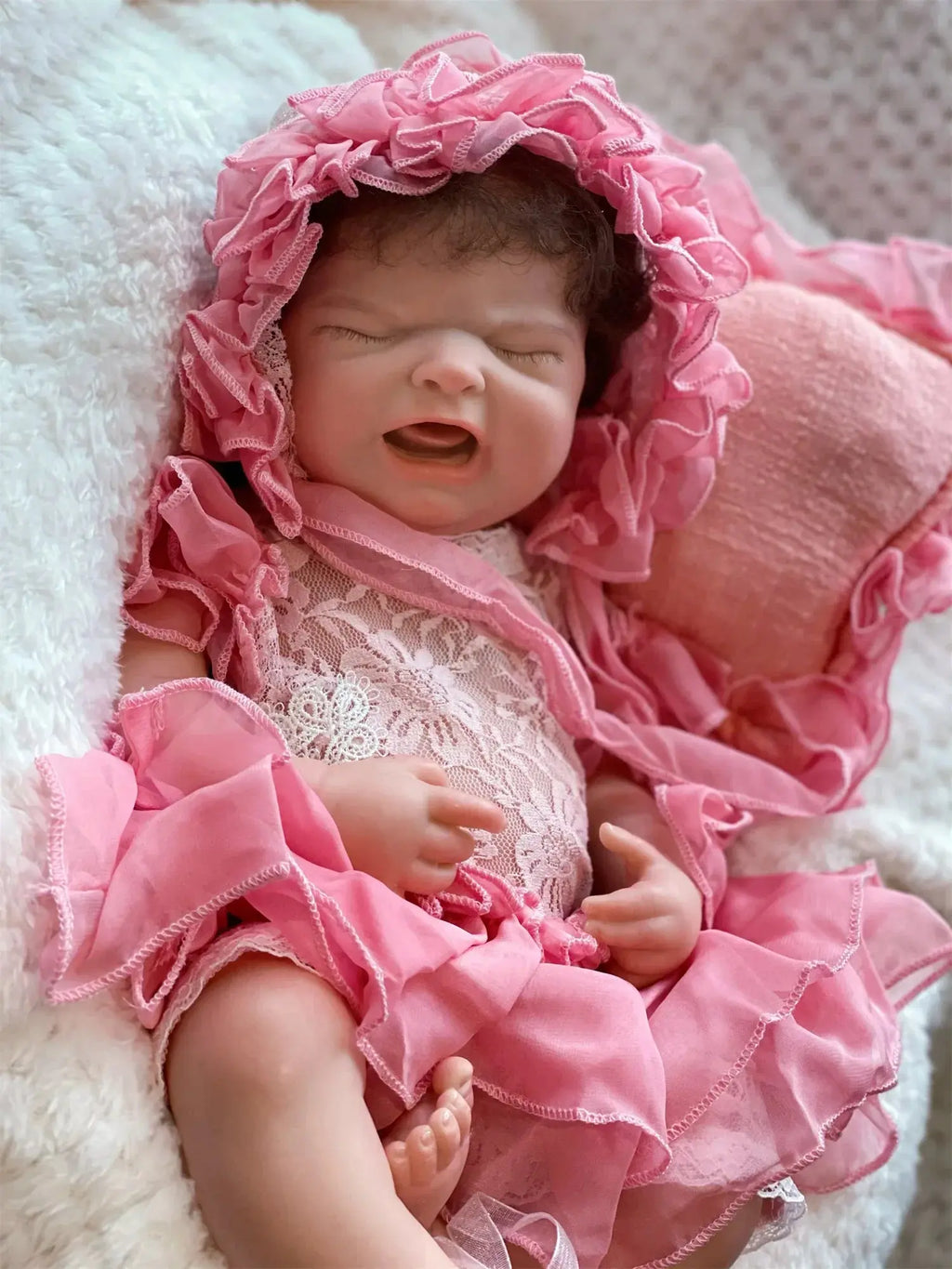 Image of Reborn Baby Dolls 18Inch Washable Maria Solid Silicone Bebe Reborn