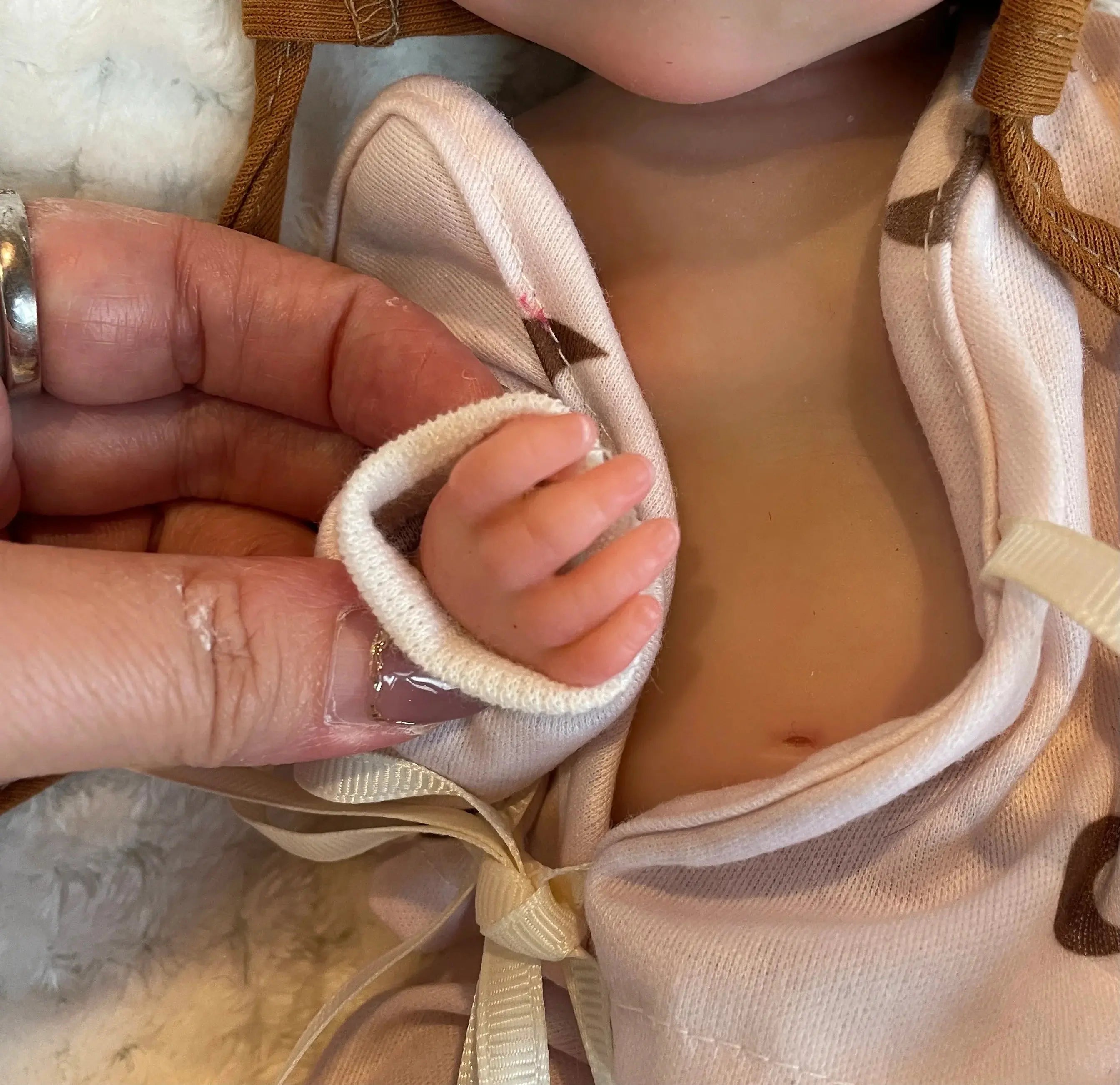 Image of Reborn Baby Dolls 13Inch Open Mouth Pascale Reborn Dolls Full Body
