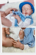 Image of Reborn Baby Dolls 55Cm Washable Solid Silicone Bebe Reborn Girl With