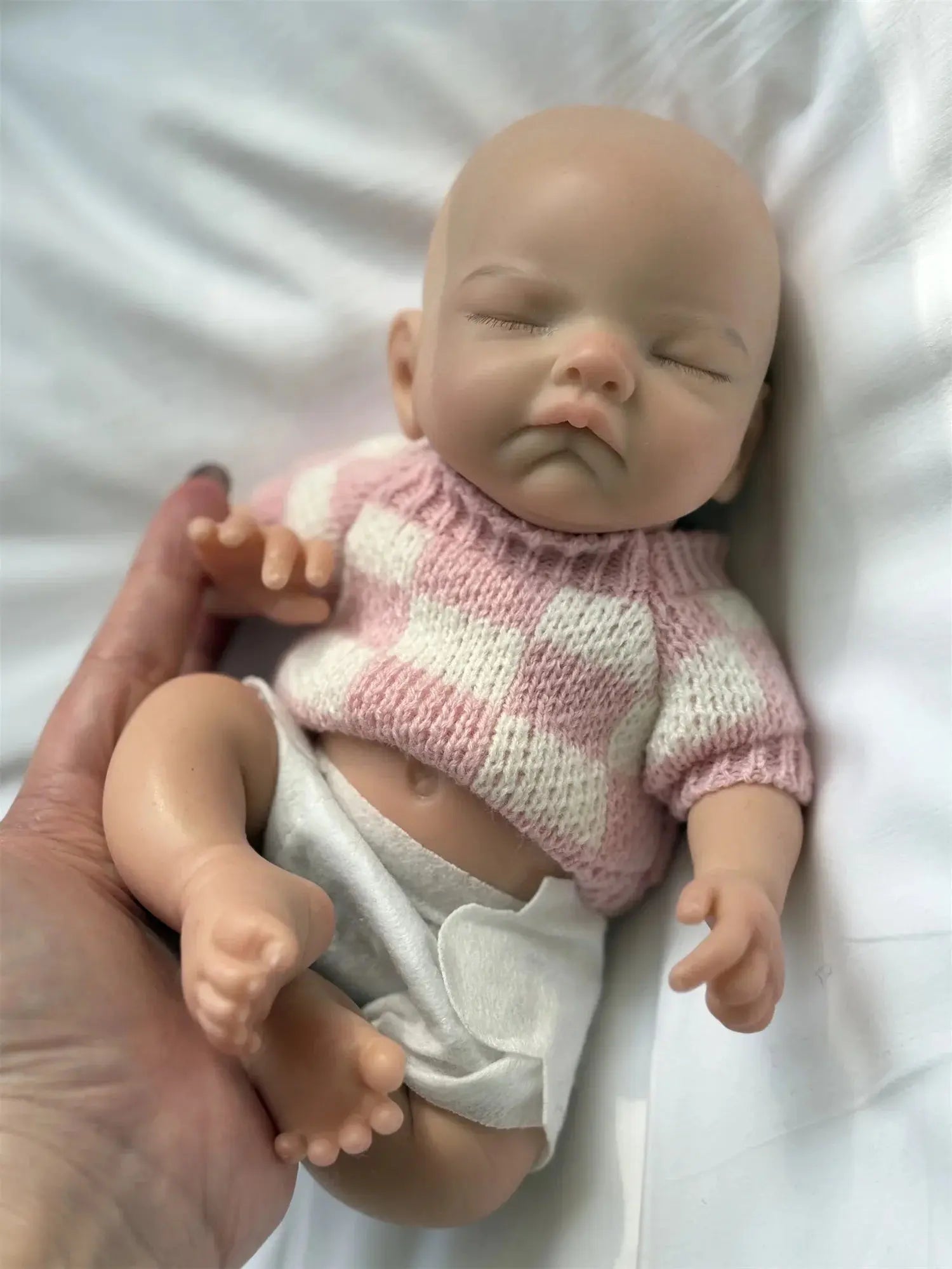 Image of Reborn Baby Dolls 2Styles/26Cm Waterproof Whole Body Silicone Bebe