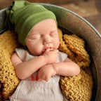 Image of Reborn Baby Dolls 45Cm Can Open Mouth Silicone Bébé Reborn Loulou