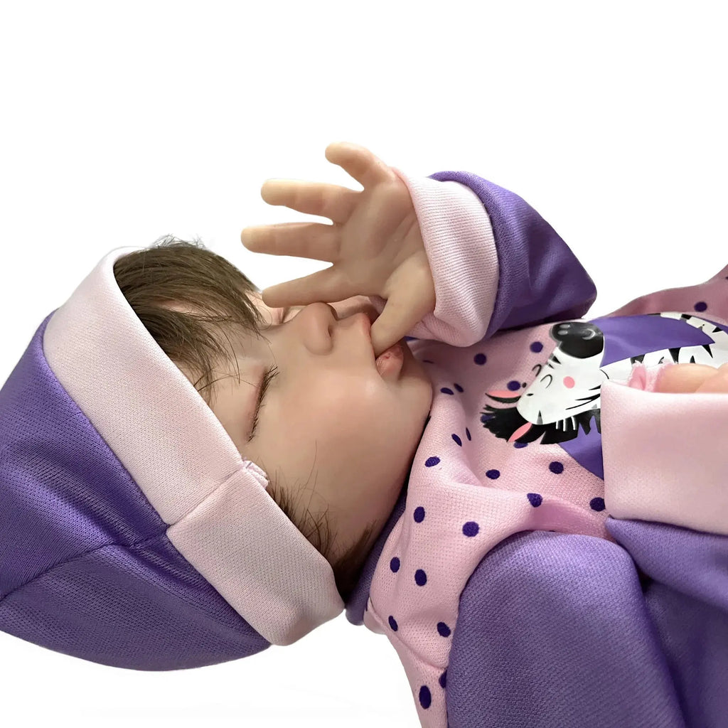 Image of Reborn Baby Dolls 35Cm Reborn Silicona Completo Finished Full