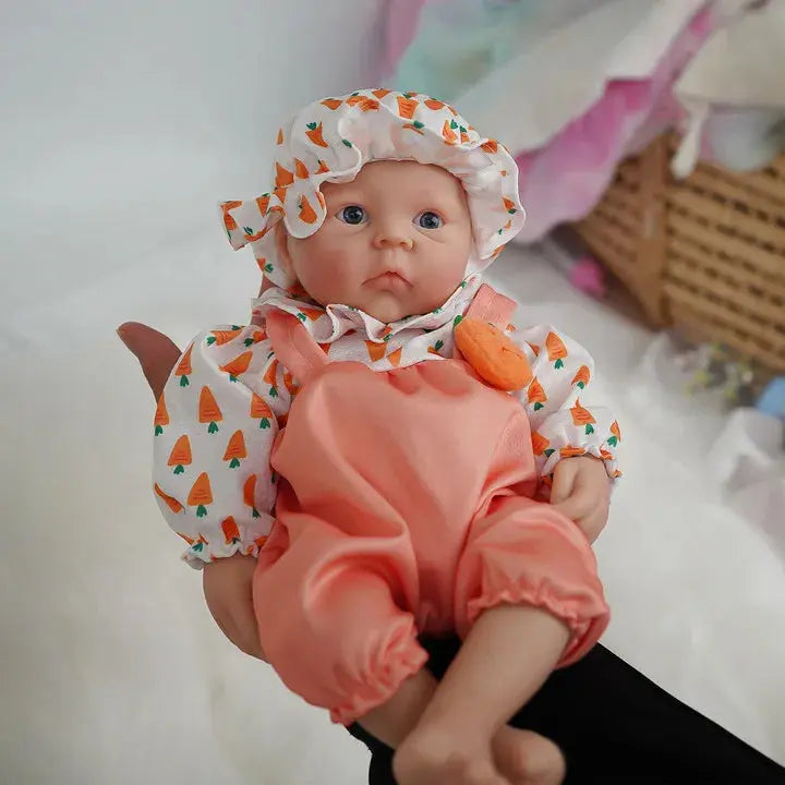 Image of Reborn Baby Dolls 12" Micro Preemie Full Body Silicone  Baby Doll