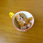 Image of Reborn Baby Dolls 6’’ Avani Doll Full Body Silicone Monkey Drinking