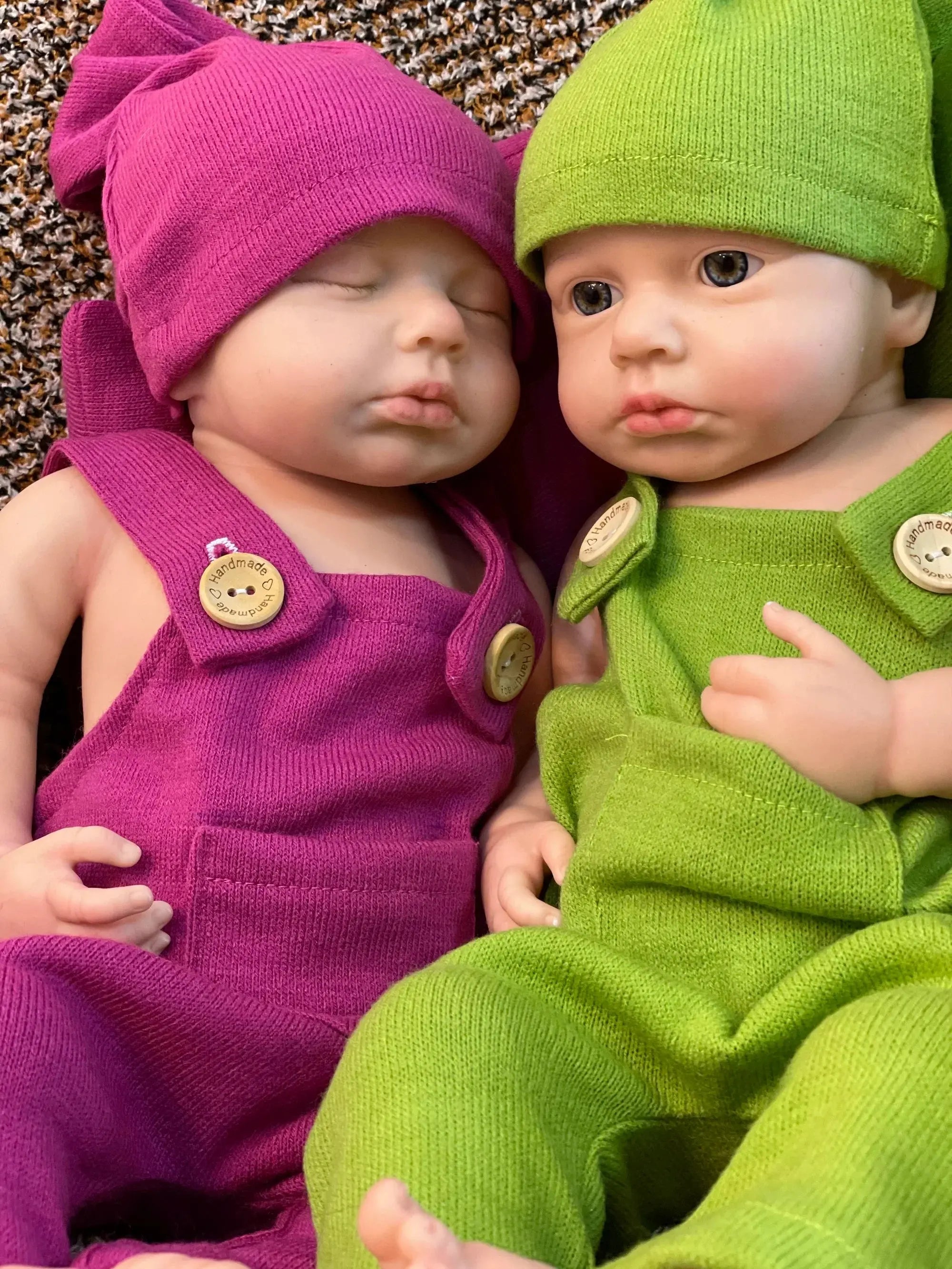 Image of Reborn Baby Dolls 45Cm Boy/Girl Loulou All Silicone Reborn Doll
