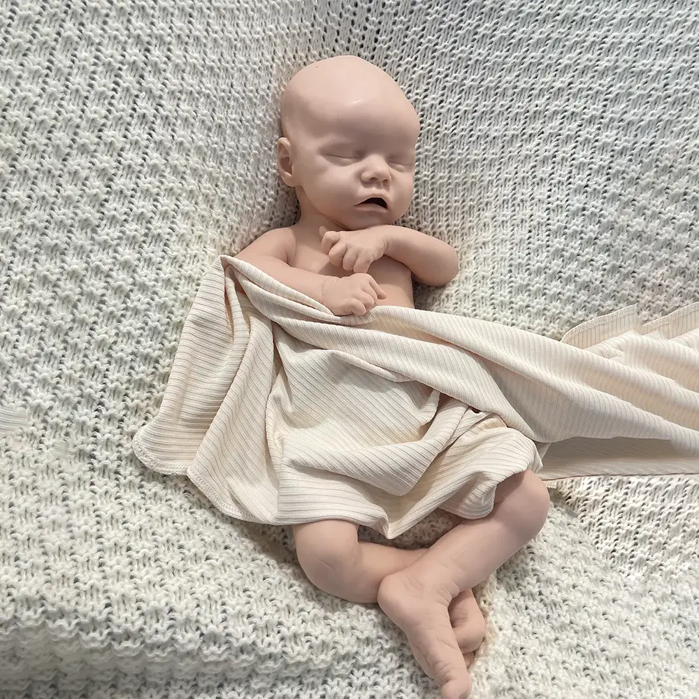 Image of Reborn Baby Dolls 18" 100% Full Silicone Newborn Doll Soft Reborn