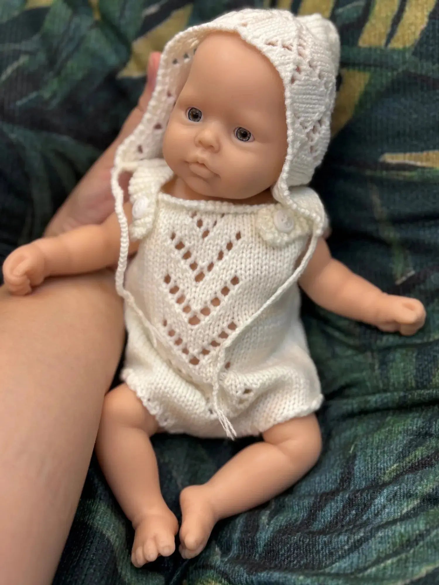 Image of Reborn Baby Dolls 10Inch Silicone Girls Whole Body Soft Solid