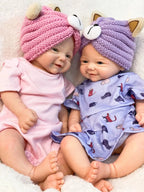 Image of Reborn Baby Dolls 42Cm Full Body Silicon Vivienne Bebe Reborn Girl