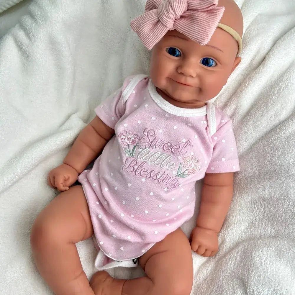 Image of Reborn Baby Dolls Weighted 20Inch Silicone Reborn Baby Girl Maddie