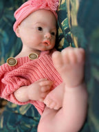 Image of Reborn Baby Dolls 18Inch Open Mouth Meadow Bebe Girl Reborn Baby Doll