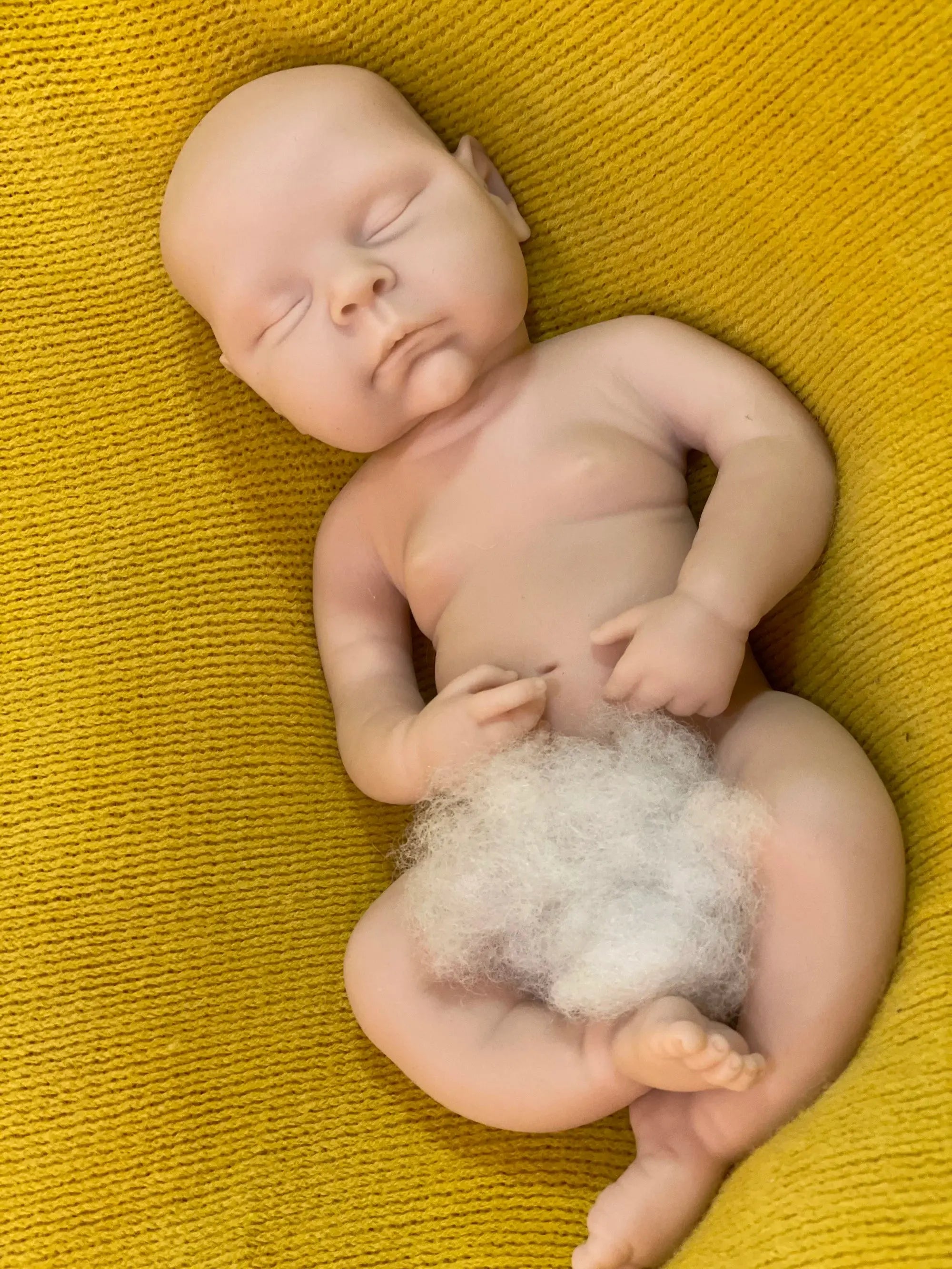 Image of Reborn Baby Dolls 33Cm&45Cm Silicone Girl Peaches Bebê Reborn