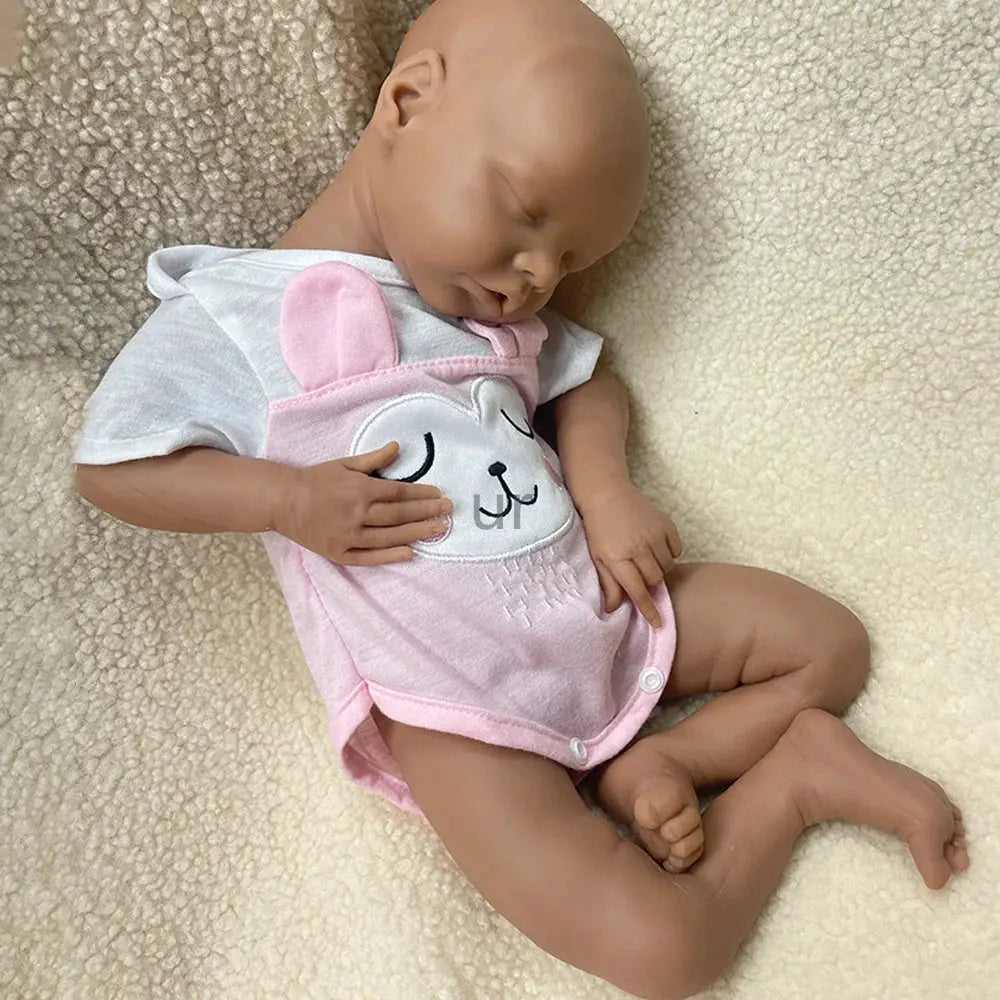 Image of Reborn Baby Dolls Handmade 17Inch Realistic Details & Poseable Limbs