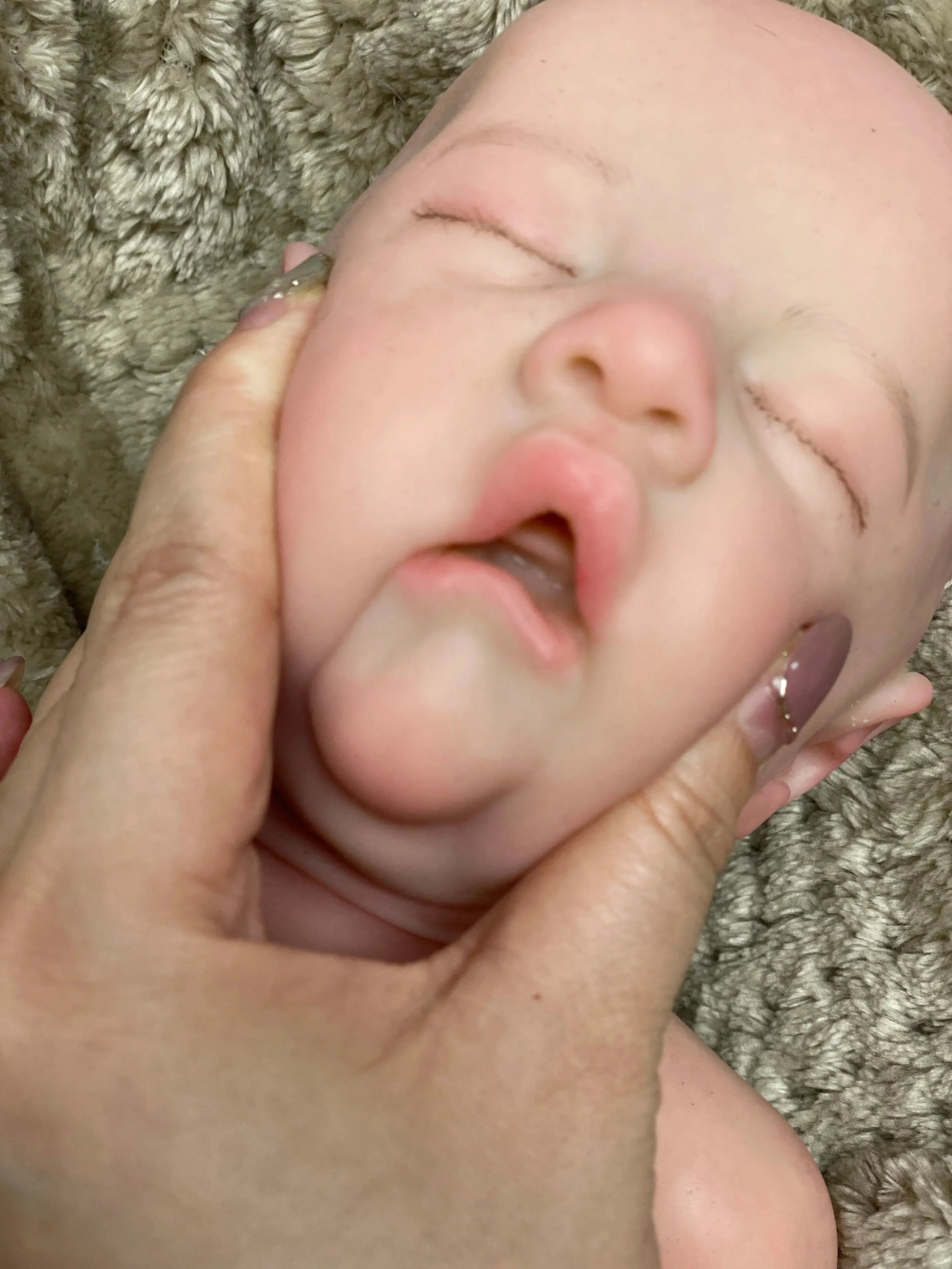 Image of Reborn Baby Dolls Bebê Reborn Dolls 16Inch Boy Levi Painted/Unpainted