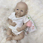 Image of Reborn Baby Dolls 18Inch Can Open Mouth Vivienne Full Body Silicone
